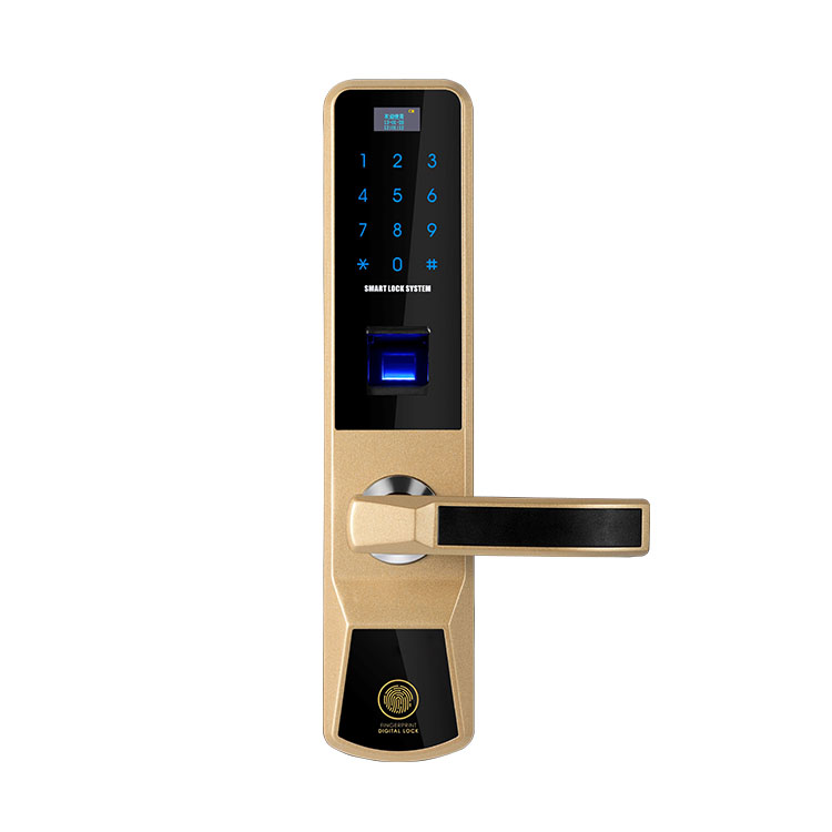 Fingerprint lock hr-606 gold